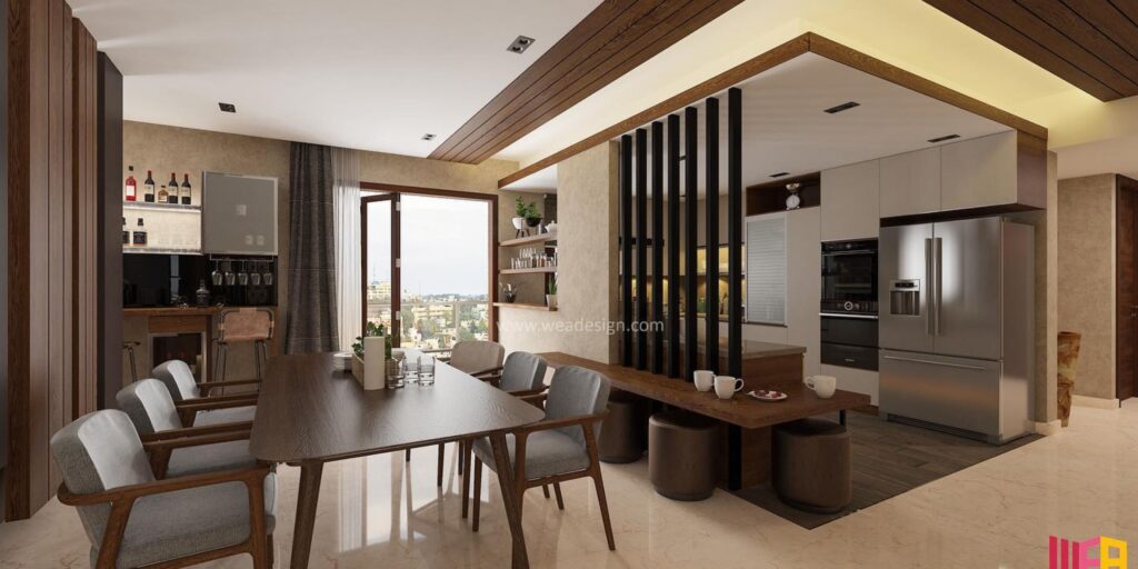 Modern interior design style