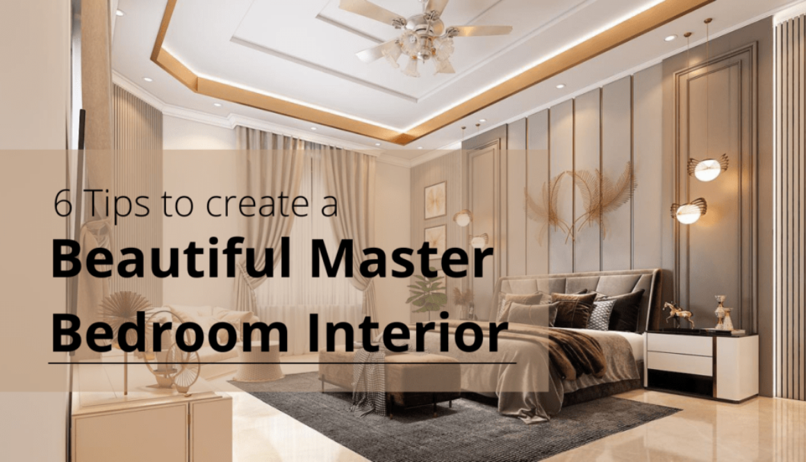 Tips for master bedroom interior design