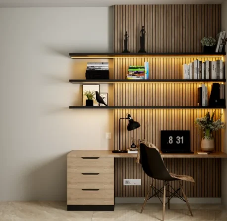 Engineered for convenience and aesthetics, our modular kitchens enhance everyday functionality with sleek design.